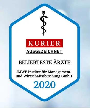 Auszeichnung als beliebtester Arzt 2020 von Dr. Christian Zagler Lungenfacharzt in Wien